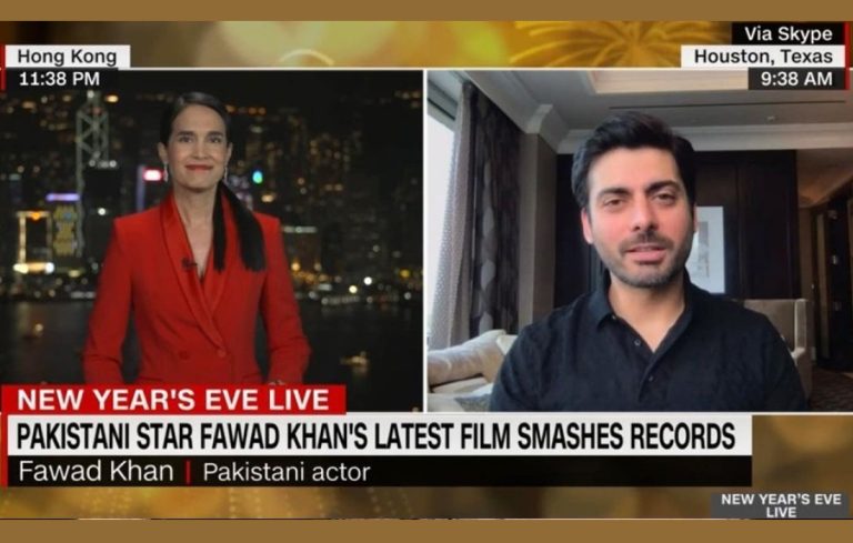 Fawad Khan interview to CNN on New Year’s Eve